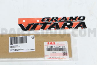 Suzuki 7784165J300PG EMBLEM(GRANDVITARA)