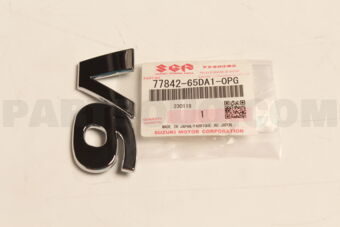 Suzuki 7784265DA10PG EMBLEM, V6 (CHROME)
