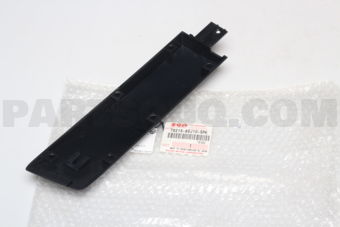 Suzuki 7821565J105PK COVER, ROOF RAIL FR RH,(BLACK)