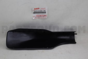 Suzuki 7821581A001YW CAP, FRONT RH (BLACK)
