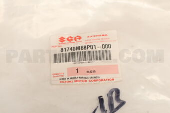 Suzuki 81740M68P01 SASH, FR DR RR LWR LH A1K
