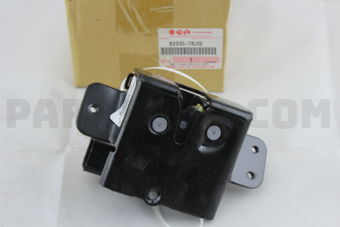 Suzuki 8251078J12 LATCH BACK DOOR