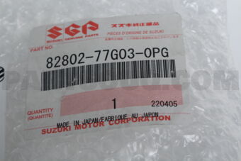 Suzuki 8280277G030PG HANDLE ASSY,DR OUT,L