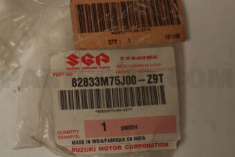 Suzuki 82833M75J00Z9T CAP, DOOR OUT (RED)