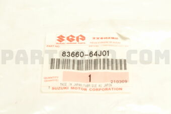 Suzuki 8366064J01 RUN, FRONT DOOR GLASS RH