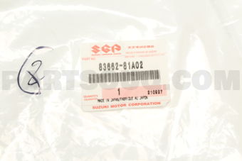 Suzuki 8366281A02 RUN GLASS DOOR LH