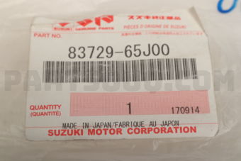 Suzuki 8372965J00 WEATHERSTRIP, DOOR INNER LH