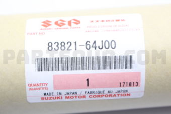 Suzuki 8382164J00 WEATHERSTRIP, FR DOOR OUT LH