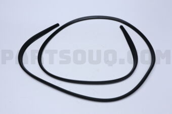 Suzuki 8461165D005PK MOLDING, WINDSHIELD (BLACK)