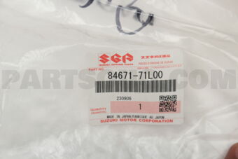 Suzuki 8467171L00 WEATHERSTRIP, DOOR OPENING LH