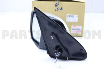 Suzuki 8470265J30Z2S MIRROR ASSY,RR VIEW,L(SILVER)