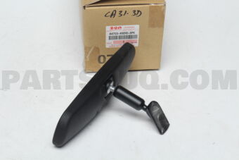Suzuki 8470365D105PK MIRROR ASSY, INSIDE REAR VIEW,(BLACK)