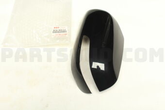 Suzuki 8472878K00ZJ3 COVER,MIRROR VISOR,L(BLACK)