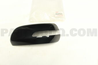 Suzuki 8472878K00ZJ3 COVER,MIRROR VISOR,L(BLACK)