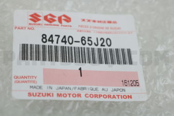 Suzuki 8474065J20 GLASS, OUT RR VIEW LH