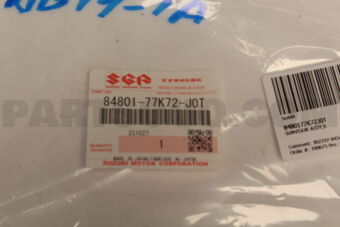 Suzuki 8480177K72J0T SUNVISOR ASSY,R