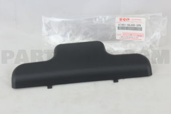 Suzuki 8749166J005PK COVER, CUSHION HINGE (BLACK)