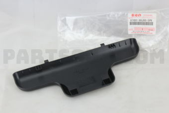 Suzuki 8749166J005PK COVER, CUSHION HINGE (BLACK)