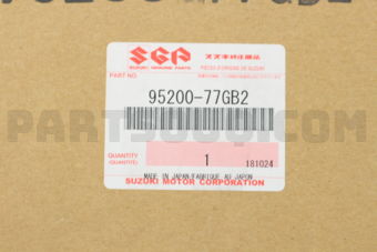 Suzuki 9520077GB2 COMPRESSOR ASSY