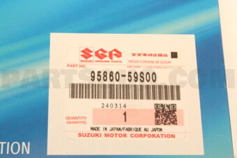 Suzuki 9586059S00 FILTER S/ASSY,AIR REFINER