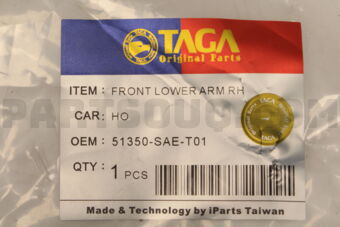 TAGA 51350SAET01 LOWER ARM FRONT RH HO CITY 200301-200812 TAGA