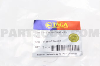 TAGA 51350T5AJ01 SUSPENSION ARM RH HO TAGA
