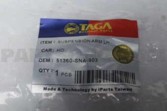TAGA 51360SNA903 LOWER ARM LH CIVIC ?6- TAGA