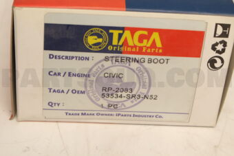 TAGA 53534SR3N52 STEERING BOOT HO CIVIC RP-2083 TAGA