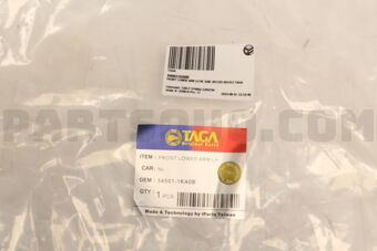 TAGA 545011KA0B FRONT LOWER ARM LH NI JUKE 201105-201412 TAGA