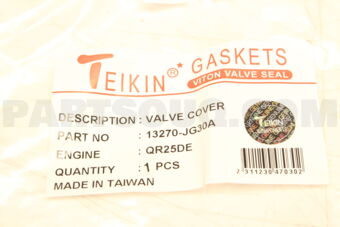 TEIKIN 13270JG30A VALVE COVER GASKET QR20DE (SET OF 1)