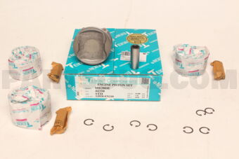 TEIKIN 44350STD PISTON SET STD MR20DE (SET OF 1)