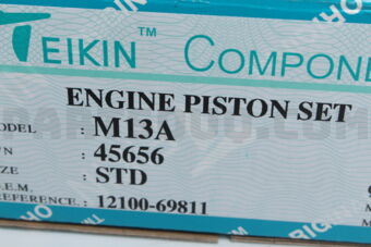 TEIKIN 45656STD PISTON SET STD M13A SUZ (SET OF 1)