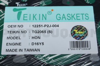 TEIKIN TG2065S HEAD GASKET D16Y5 (S) (SET OF 1)