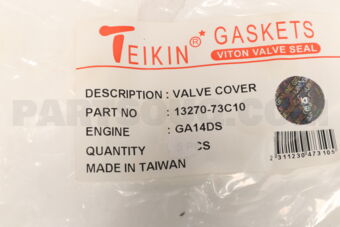 TEIKIN TR6049 VALVE COVER GASKET GA14DS (SET OF 5)