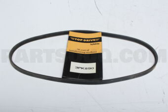 TOP DRIVE 3PK890 RIB BELT