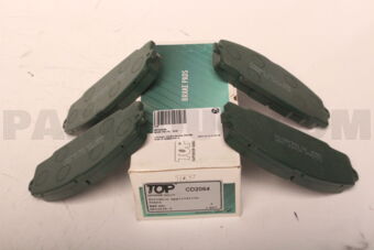 TOP MP334JN BRAKE PAD FR.- NON
