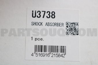 Tokico U3738 SHOCK ABSORBER FR
