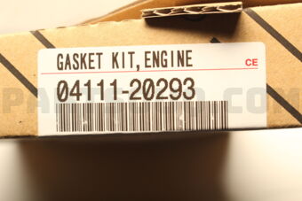 Toyota 0411120293 GASKET KIT, ENGINE