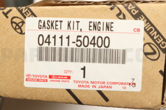 Toyota 0411150400 طقم حشيات توضيب المحرك