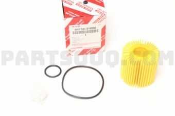 Toyota 0415231090 ELEMENT KIT, OIL FILTER