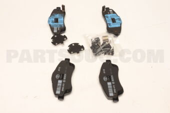 Toyota 0446505270 PAD KIT, DISC BRAKE, FRONT