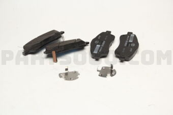 Toyota 0446505280 PAD KIT, DISC BRAKE, FRONT