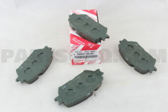Toyota 0446530340 PAD KIT, DISC BRAKE, FRONT