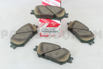 Toyota 0446530340 PAD KIT, DISC BRAKE, FRONT