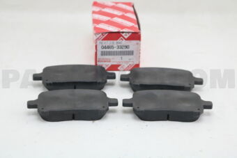 Toyota 0446533290 BREMSBELAGSATZ FÜR VORDERE SCHEIBENBREMSE