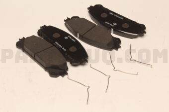 Toyota 0446548170 PAD KIT, DISC BRAKE, FRONT