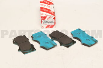 Toyota 0446560320 PAD KIT, DISC BRAKE, FRONT