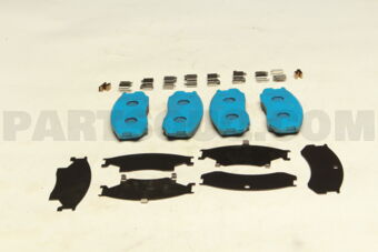Toyota 04465B4062 PAD KIT DISC BRAKE