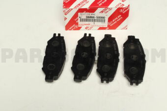 Toyota 0446650080 PAD KIT, DISC BRAKE, REAR