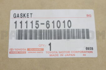 Toyota 1111561010 GASKET, CYLINDER HEAD
